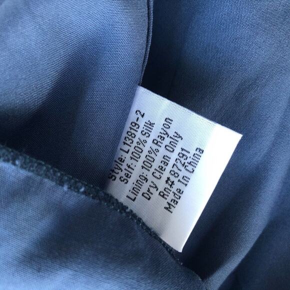 Johnny Was Jade Silk Wynonna Floral Top xs - Picture 5 of 8